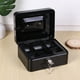 thumbnail image 4 of Caja De Documentos Incombustible, Caja Fuerte Versátil De Material Metálico De Alta Resistencia Para Dinero Con Cerradura De 2 Llaves Caja Fuerte Incombustible Protectora, 4 of 7