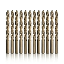 Drill America - D/ACO40P12#40 Cobalt Heavy Duty Drill Bit (Pack of 12), D/ACO Series