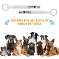 thumbnail image 3 of Pawsdot Pet Whistle White Stop Barking for Dog Training with Lanyard 2Pcs, 3 of 6