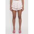 thumbnail image 3 of Women's Floral Ruffled Tiered Shorts, 3 of 4