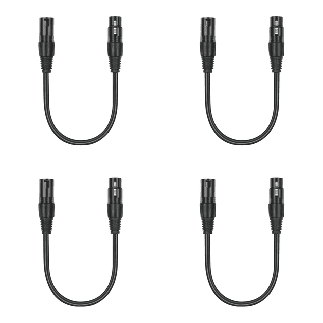 Adaptador XLR 3 Pines A 5 DMX Cable XLR3M XLR5F 30cm
