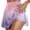 Pink, variant on FASHOFT Tennis Skirts For Women Gradient Glitter Skort Elastic For Running Fitness Yoga And Daily Casual Sports Wear Womens Athletic Skirt Blue
