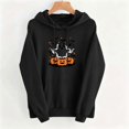 thumbnail image 5 of Jsaierl Womens Halloween Sweatshirts Plus Size Graphic Pullover Hoodies Fall Holiday Long Sleeve Shirt Tops Halloween Clothes, Sizes S-2XL, 5 of 6