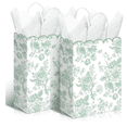 thumbnail image 2 of Scalloped Floral Favor Treat Bags for Garden Tea Party Bridal Shower Set of 24, 2 of 4
