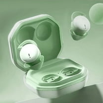 MUSICOZY Sleep Earphones Bluetooth Sports Headphone, Wireless Music Sleeping Headphones Noise-Canceling Earbuds Mini Earphones Bluetooth 5.3 Hidden Headphones for Side Sleepers/Work,Light Green