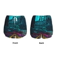 thumbnail image 6 of Goofa Lost Golden Key Printed Women 2 in 1 Running Shorts,Quick Dry Athletic Workout Shorts,High Waisted Athletic Shorts with Liner Pockets-Small, 6 of 9