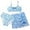 Sky Blue-E, variant on SGMVNU Girls 3 Piece Swimsuits Cute Bathing Suit Triangle Bikini Set with Beach Cover up Skirt Teen Kids Swimwear for Age 13-14 Years Kids, Light Blue-F