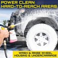 1/4" High Pressure WasherGun 4000PSI Car Wash Foam Wand Short Nozzle
