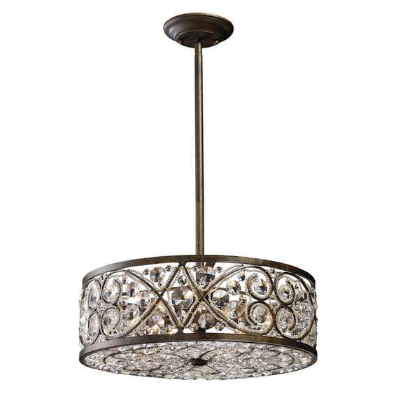 Elk Home - Amherst - 6 Light Chandelier in Traditional Style with Victorian and