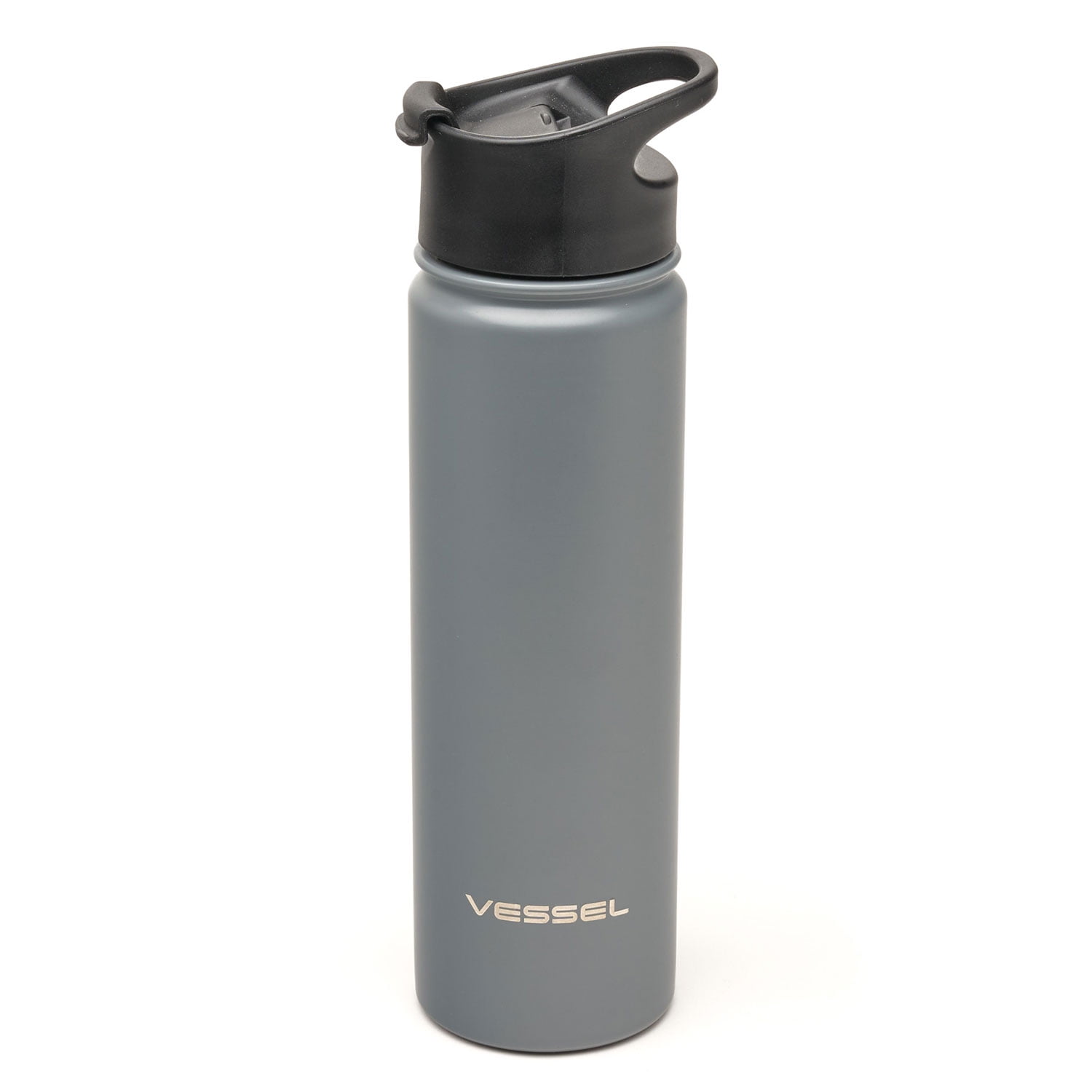 Vessel Vacuum Insulated Stainless Steel Hydration Flask, Matte Grey, 22