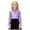 Purple-fw6, variant on Mnyotv School Outfits for Girls Classic Uniform Shirts Ruffle Long Sleeve Button Down Shirt Kids Fall Clothes Tops Size 4-5Y