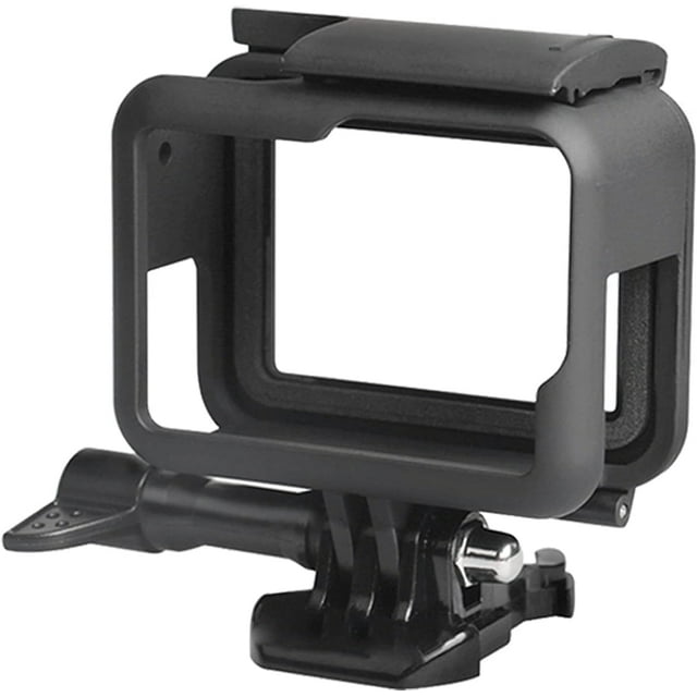 Action Camera Mount The Frame Hero Housing (hero7black/hero6 Black/hero5 Black/hero7 Silver/hero7 White/Hero(2018)) Microphone Case Compatible with Gopro Hero Case Mount mounting