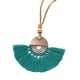 thumbnail image 1 of Collar de Tela Sonducket Mujer Colgante Moda Verde, 1 of 6