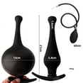 Inflatable Big Anal Plug,Inflatable Butt Plug Expanding Silicone Inflatable Vibration Anal Sex