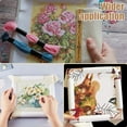 thumbnail image 2 of NewSoul Punch Needle Frame Solid Wood Gripper Strip Frames Easy Assembly Square Rug Hooking Frame 4 Sides Sturdy Tufting Frame for Rug Punch Needle and Embroidery Craft, 2 of 9