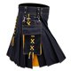 thumbnail image 2 of Hombres Cortos Pantalones Cortos Fastener Sólido Falda Plisada con Bolsillos Moda Casual, 2 of 6