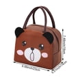 thumbnail image 7 of Lunch Bag Insulated Tote Bag, Lunch Cool Bag Thermal Lunch Organizer, Foldable Picnic Bags, Portable Thermal Cooler Bag for Work Outdoor Travel Picnic, 7 of 7