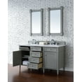 thumbnail image 5 of James Martin Furniture  60 in. Brittany Double Vanity with 3CM White Zeus Quartz Top, Bright White, 5 of 7