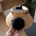 thumbnail image 4 of Kids Sun Visor Hat with Fan Cute Boys Girls UPF50+ Summer Beach Hat Cooling Outdoor Tennis Golf Visors Caps 3-10Y, 4 of 5