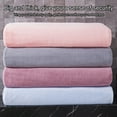 thumbnail image 4 of Bxaolu 2 Pack Premium Bath Towels Set, 27" x 55", Microfier Polyester, Lightweight and Highly Absorbent Quick Drying Towels, Perfect for Daily Use, Blue, 4 of 8
