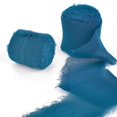 thumbnail image 1 of Edged Chiffon Ribbon Silk-Like Ribbons Wedding Invitation Bouquet Fabric Ribbons 4cmx5m Christmas Decoration Gift Wrapping, 1 of 7