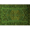 thumbnail image 1 of Ahgly Company Indoor Rectangle Persian Green Traditional Area Rugs, 4' x 6', 1 of 1