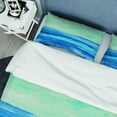 thumbnail image 4 of Designart 'Out to Sea' Geometric Duvet Cover Set, 4 of 4