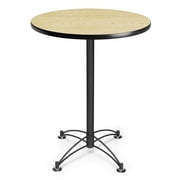 OFM 30" Round Lunchroom Table in Oak
