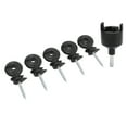 thumbnail image 1 of Self Tapping Insulator,50Pcs Electric Fence Insulator Ring Insulator Head Multiple Purpose Screwin Insulator High Capacity, 1 of 12