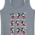 thumbnail image 3 of Mickey & Friends - Mickey Poses Grid - Women's Racerback Tank Top, 3 of 5
