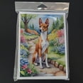 thumbnail image 3 of Basenji Spring Garden Greeting Cards Pack of 8 7 in x 5 in, 3 of 3