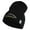 Black, variant on Golden US Submarine Symbol Embroidered Heavyweight Classic Knit YP Short Beanie - Royal OSFM