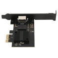 thumbnail image 1 of Tarjeta de red PCIe chip I226 V de tarjeta Gigabit Ethernet de aleación de aluminio de 25 Gbps para escritorio, 1 of 8