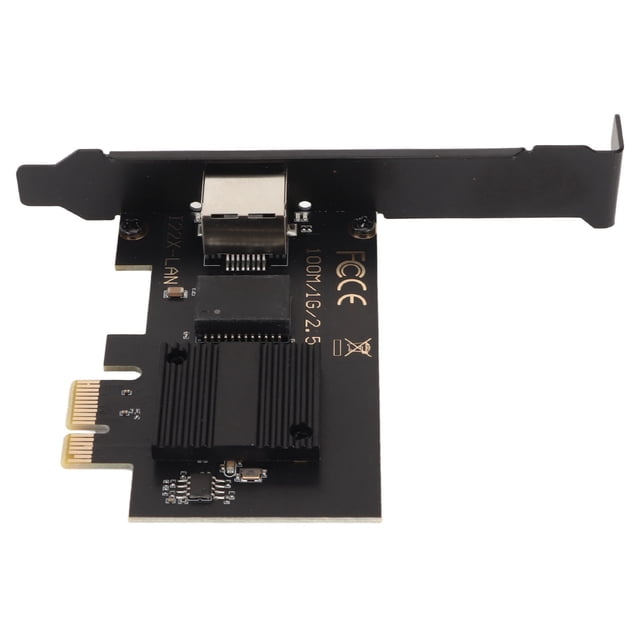 Tarjeta de red PCIe chip I226 V de tarjeta Gigabit Ethernet de aleación de aluminio de 25 Gbps para escritorio