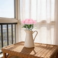 thumbnail image 6 of 1 Bunch Artificial Chrysanthemum Ball Flowers Bouquet, Silk Hydrangea Bridal Wedding Bouquet for Home Office Garden Party Office Coffee House Decoration & Wedding Arrangement, Pink, 6 of 7