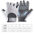 thumbnail image 6 of sunsanly 1 Pair Half-Finger Cycling Gloves with Adjustable Fastener Tape Shock-Absorbing Breathable Non-Slip Outdoor Riding Sports Gloves, 6 of 7