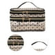 thumbnail image 4 of 1 Pc Bolsa de Maquillaje de Gran Capacidad para Viaje Beige de Tela de Malla, 4 of 5
