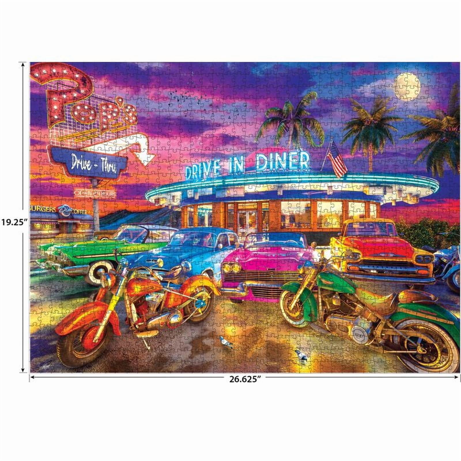 Back to the Past 1000pc - Drive in Diner