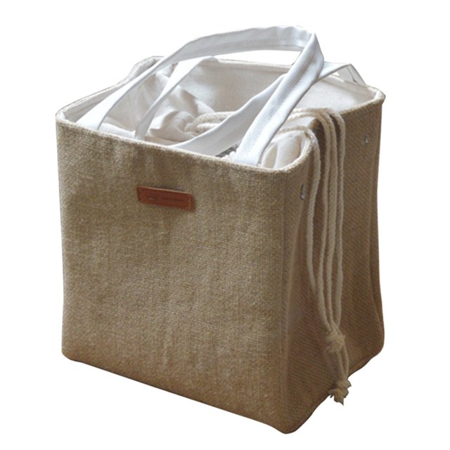 Lunch Bag Portable Drawstring Thermal Lunch Handbag Lunch Holder for Picnic