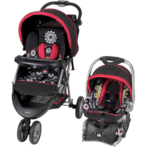 three wheel stroller and carseat combo