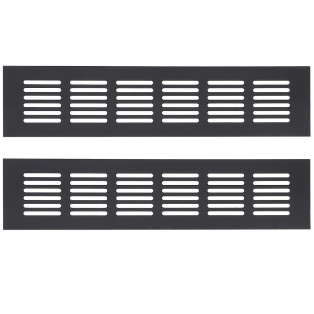 cubiertas de ventilación de aleación de aluminio para armario, accesorio de ventilación