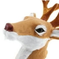 thumbnail image 3 of Realistic Stuffed Deer Head Model Toy, Animal Wall Hanging Decor, Home, 3 of 8