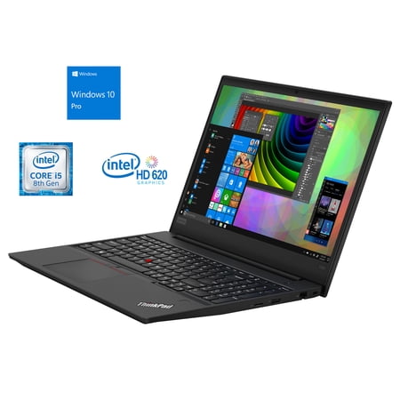 Lenovo ThinkPad E590 Notebook, 15.6" HD Display, Intel Quad-Core i5