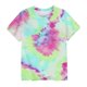 thumbnail image 2 of Camisetas de Cuello de Tripulación de Manga Corta para Mujeres Camiseta Impresa Clásica Cuello Redondo Top Versátil Casual para Niños Grandes de Edades 3-14, 2 of 5