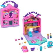 Polly Pocket Dolls & Playset, Food Toy with Micro Dolls and Accessories, Multi-Color