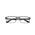 thumbnail image 2 of Mans Rectangle Reading Glasses Metal Progressive Readers, 2 of 3