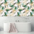 thumbnail image 4 of MuralsPrint Harries Peacock Feathers Wallpaper, Peel and Stick Wallpaper, 10' L x 24'' W, Removable Wallpaper, 4 of 6