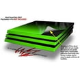 thumbnail image 2 of WraptorSkinz PS4 Pro Skin Wrap Smooth Fades Green Black - Decal Style Skin fits Sony PlayStation 4 Pro Console, 2 of 3