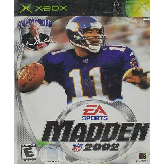Restored Madden NFL 2002 (Xbox, 2001) (Refurbished)