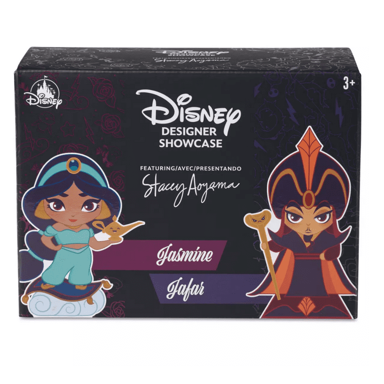 Disney D23 Jasmine and Jafar Designer Vinyl Figurine Set by
